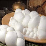 Mozzarella tressée